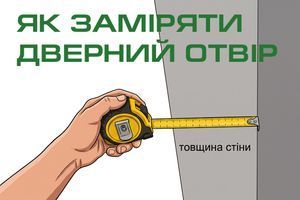 Як заміряти дверний отвір фото &mdash; Магазин дверей SuperDveri